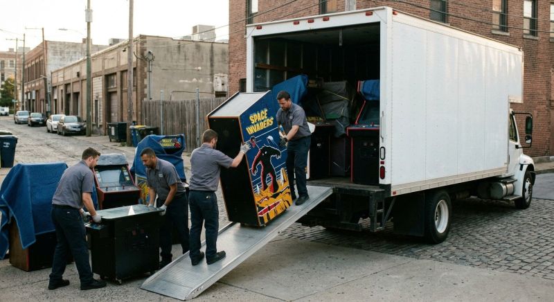 Arcade Game Moving Service
